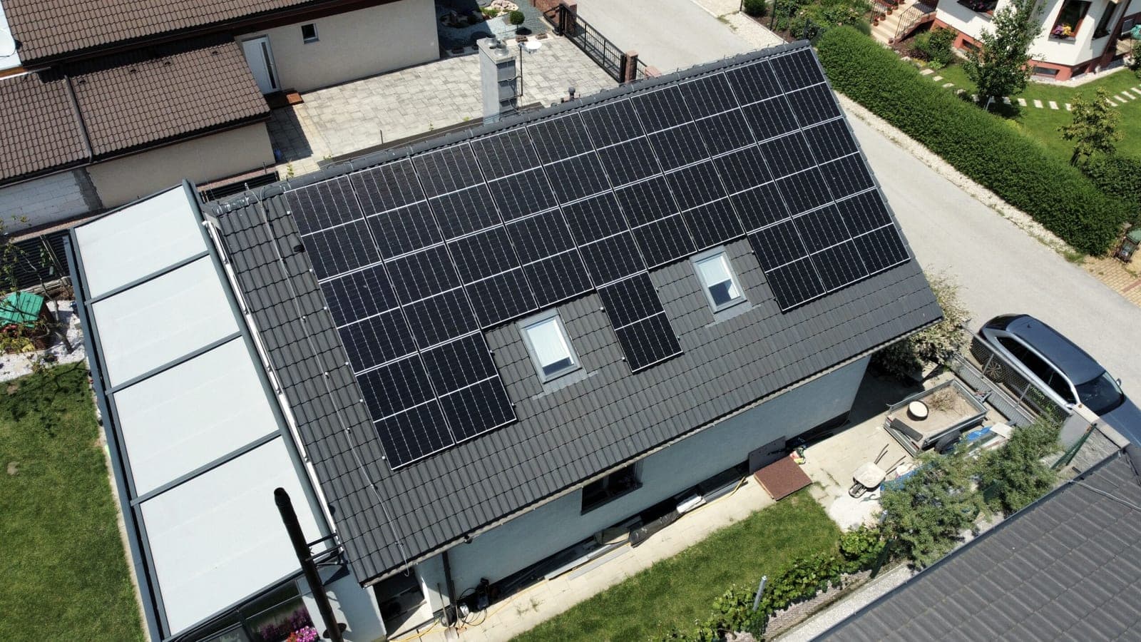 Rodinný dům Čataj, Čataj, 10,7 kWp (1/3)