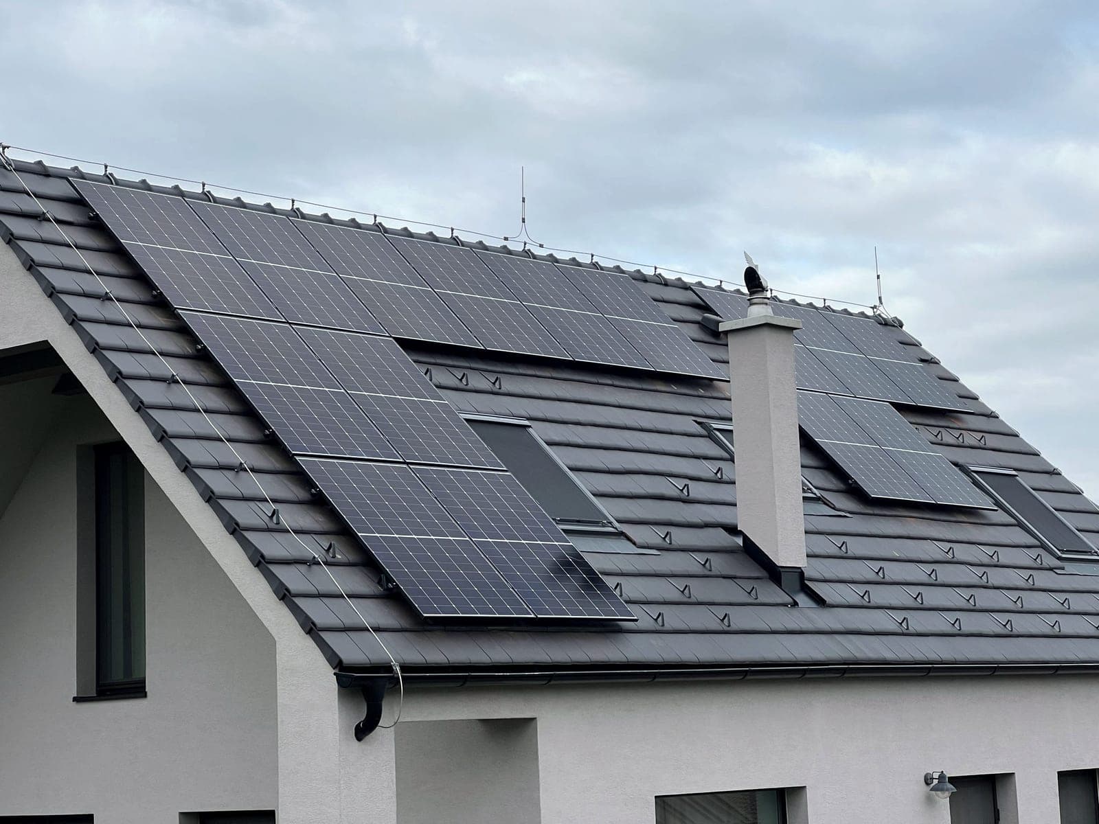 Rodinný dům Dubová, Dubová, 6,5 kWp (1/5)