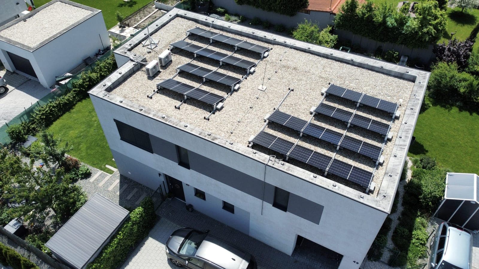 Rodinný dům Dunajská Lužná, Dunajská Lužná, 4,1 kWp (1/3)