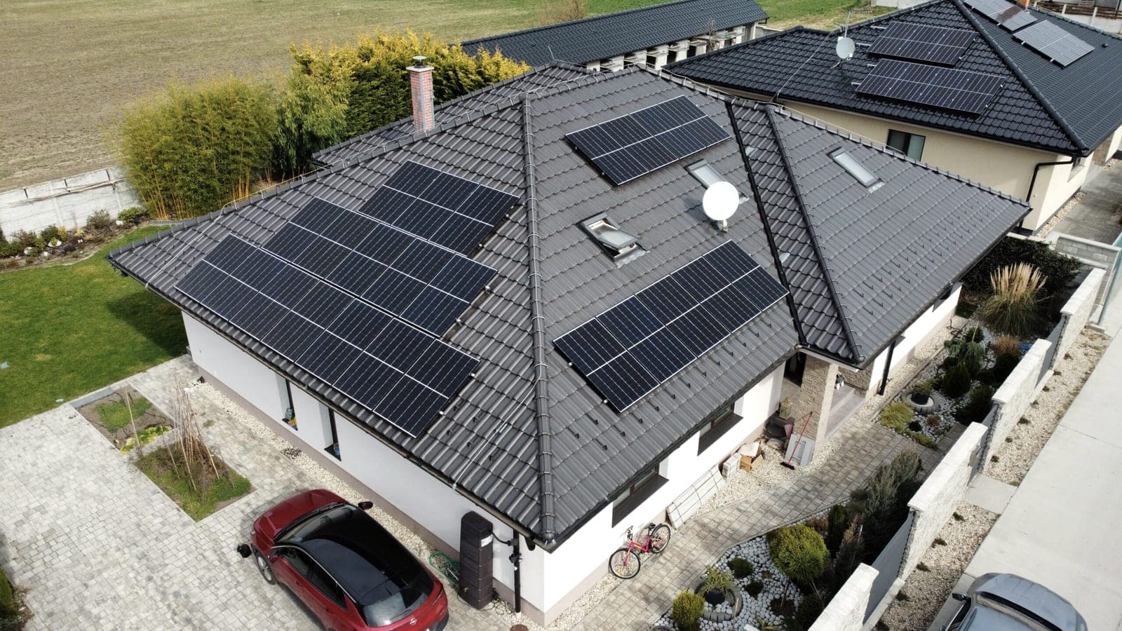 Rodinný dům Moravský Svätý Ján, Moravský Svätý Ján, 9,8 kWp (1/2)