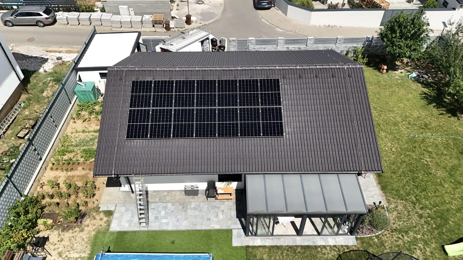 Rodinný dům Nitra-Párovské Háje, Nitra, 6,2 kWp (1/3)