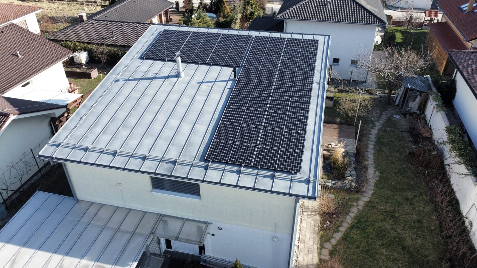 Rodinný dům Pezinok, Pezinok, 9,8 kWp (1/3)