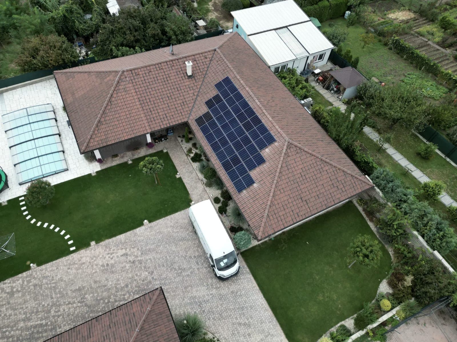 Rodinný dům Veľké Zálužie, Veľké Zálužie, 10,3 kWp (1/4)