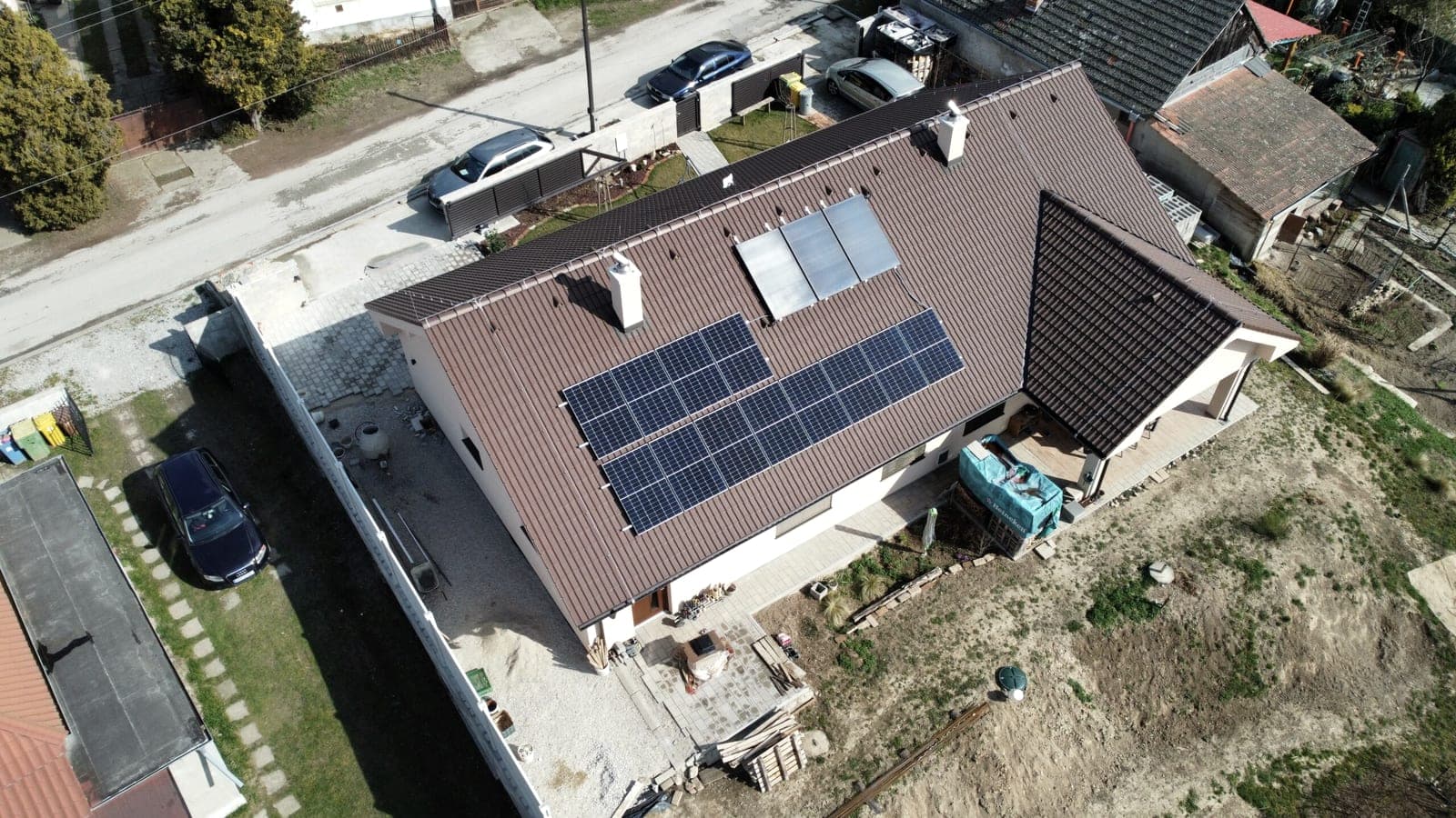 Rodinný dům Veľké Zálužie, Veľké Zálužie, 4,9 kWp (1/3)